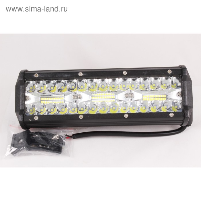 

Фара светодиодная OFF ROAD, KS-CL-P180 S, 230x60x75 мм 60 диодов, 180W, направленный