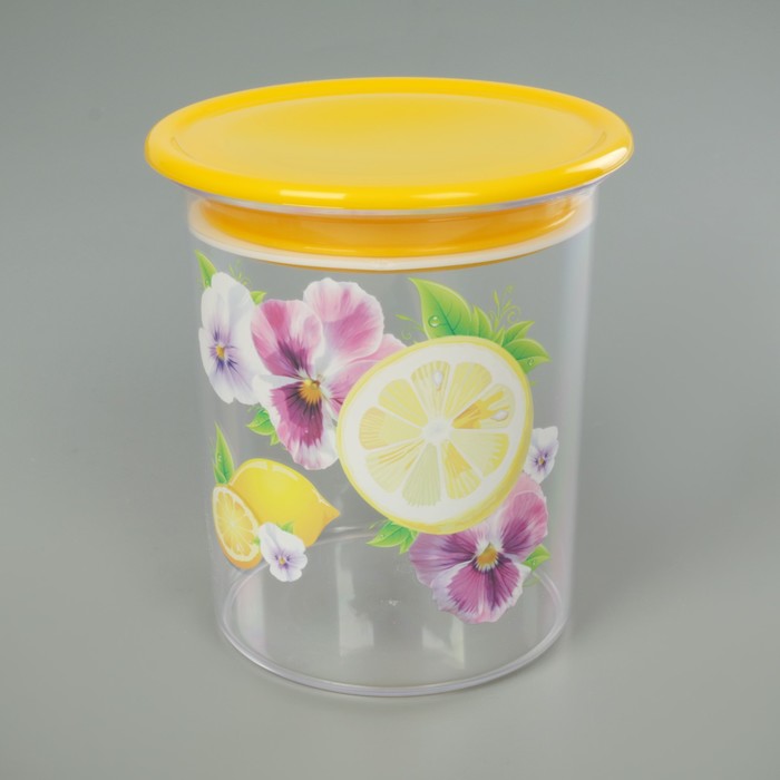 Набор банок "Экзотика", 3 шт: 0,5 л, 1,5 л, 2,5 л, цвет МИКС