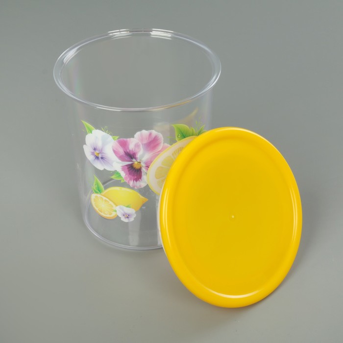 Набор банок "Экзотика", 3 шт: 0,5 л, 1,5 л, 2,5 л, цвет МИКС