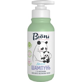 

Детский шампунь Bioni, для самых маленьких, с алоэ вера и экстрактом череды, 250 мл