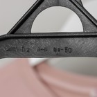 Вешалка-плечики для верхней одежды, размер 48-50, цвет чёрный - Фото 4