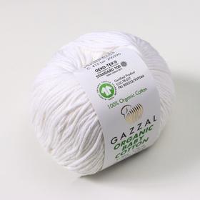 

Пряжа "Organic Baby Cotton" 100% хлопок 115м/50гр (415 белый)