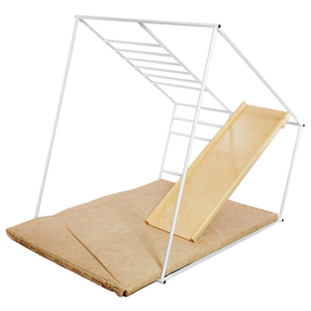 

ДСК «Ранний старт» люкс полная комплектация: каркас, мат, горка, белый