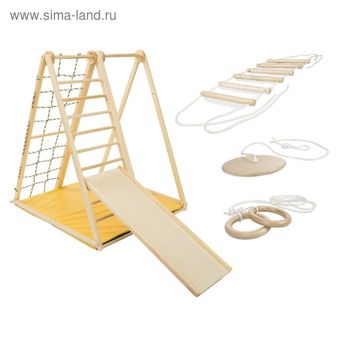 ДСК KIDWOOD «Берёзка», 1000 × 1000 × 1350 мм, комплектация «Спорт»