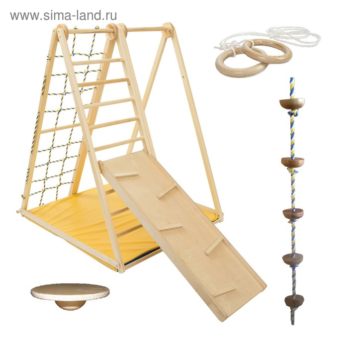 

ДСК KIDWOOD «Берёзка», 1000 × 1000 × 1350 мм, комплектация «Игра»