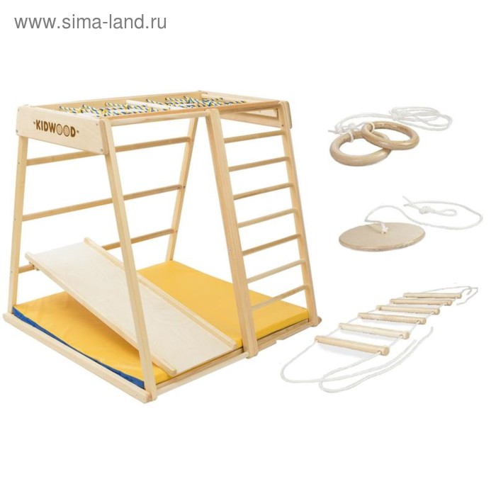 ДСК KIDWOOD «Домино», 1130 × 1150 × 1100 мм, комплектация «Спорт»