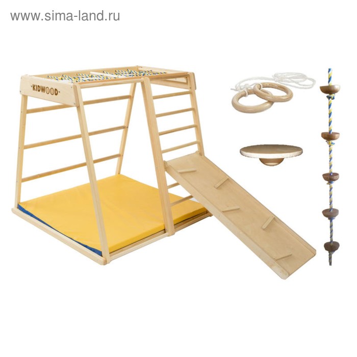 

ДСК KIDWOOD «Домино», 1130 × 1150 × 1100 мм, комплектация «Игра»