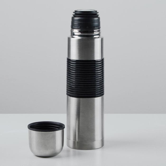 Термос гильза Necessity, 500 мл, 1 кружка, чёрный