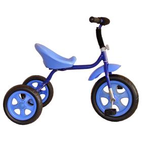 Велосипед трехколесный Лучик Малют 4, колеса EVA  10'/8', цвет синий Ош