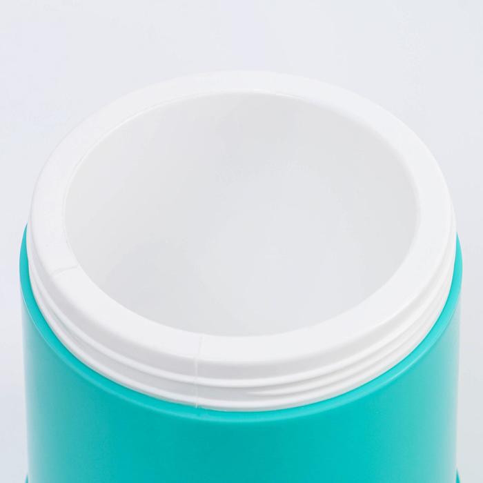 Термос суповой "Классика" (внутри пластик) 0,5 л, 1 тарелка, цвета МИКС