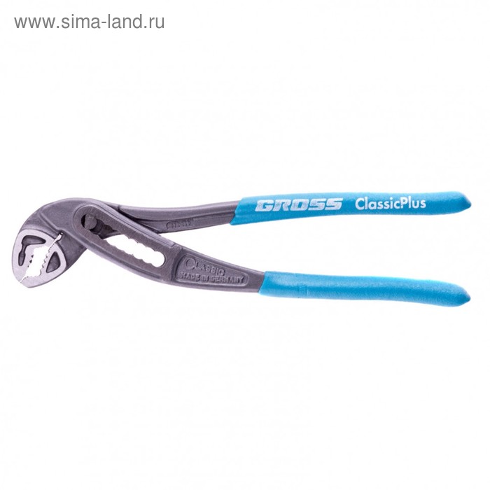 

Клещи переставные Gross 15723, хром-ванадий, обливные рукоятки, 180 мм