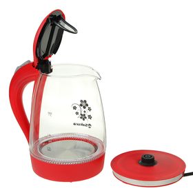 

УЦЕНКА Чайник электрический Sakura SA-2710R, 1850-2200 Вт, 1.7 л, подсветка, красный