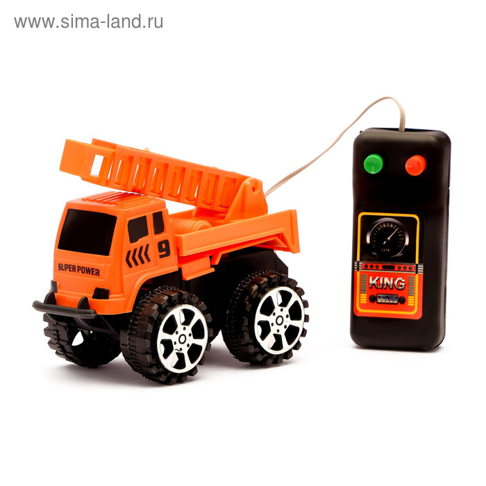 

Машина «Стройтехника», на дист управлении, работает от батареек, в пакете