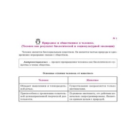 

Обществознание. Человек и общество. Синова И. В.