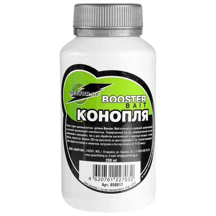 

Добавка Greenfishing BUSTER BAIT, конопля, 200 мл