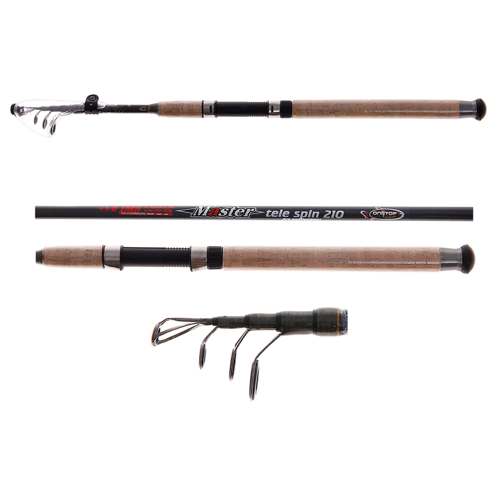 Спиннинг телескопический "Master", длина 2,1 м (10-30 г), вес 240 г