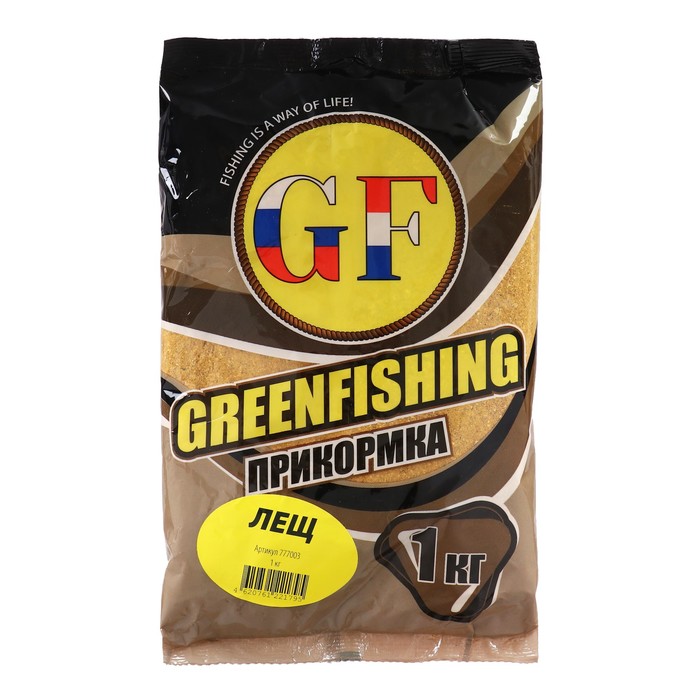 прикормка greenfishing prime лещ black 1 кг Прикормка Greenfishing GF, лещ, 1 кг