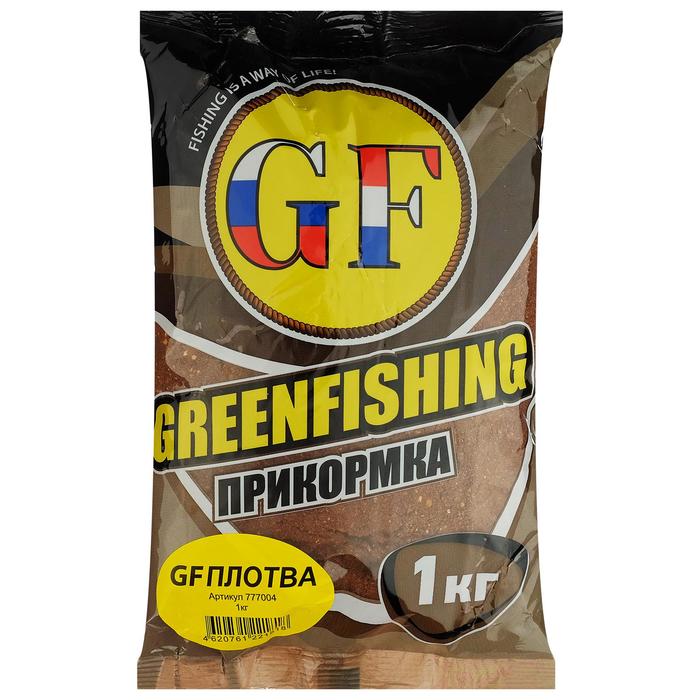 прикормка greenfishing gf плотва 1 кг Прикормка Greenfishing GF, плотва, 1 кг