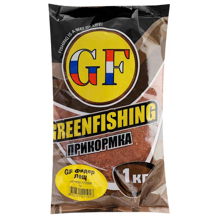 Прикормка Greenfishing фидер GF, лещ, 1 кг