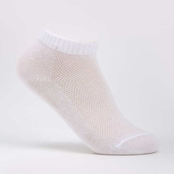 цена Набор носков детских (3 пары) белый, размер 16-18