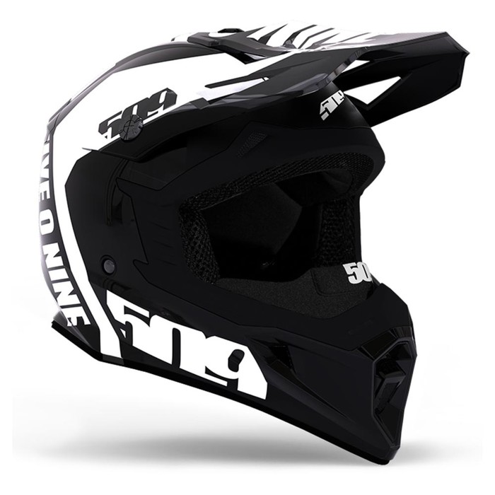 Шлем 509 Tactical (ECE), размер XL, белый, чёрный