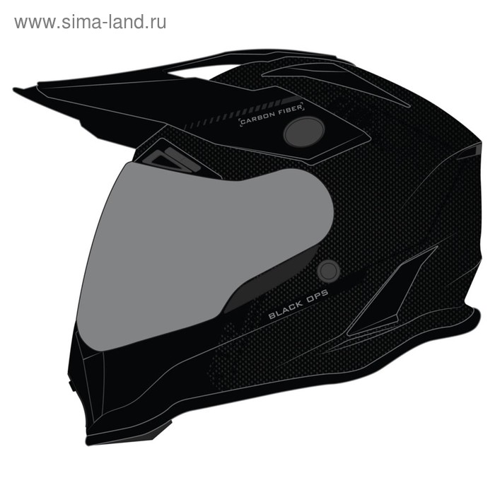 Шлем 509 Delta R3 Carbon Fidlock® (ECE), размер XL, чёрный