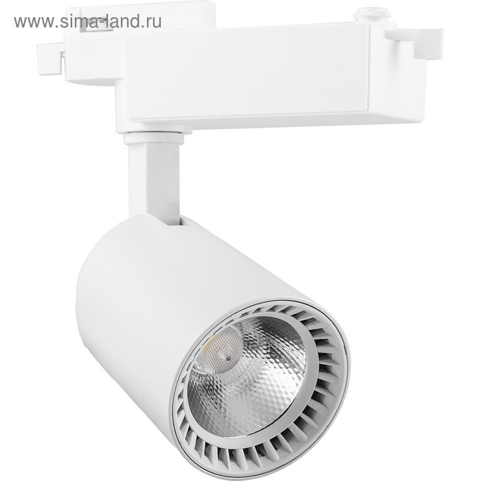

Светильник светодиодный на шинопровод AL102, 12W, 4000К, 60 градусов, цвет белый