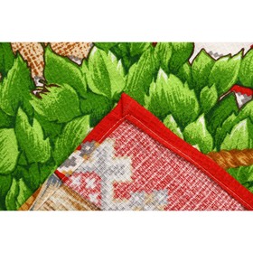 Вафельное полотенце «Русская баня», размер 80х150 см, разноцветный, хлопок от Сима-ленд