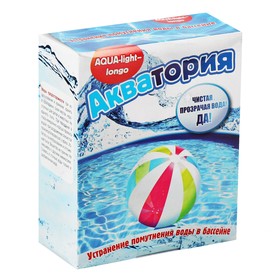 Средство от помутнения воды в бассейнах Акватория  AQUA-light- longo, 500 г