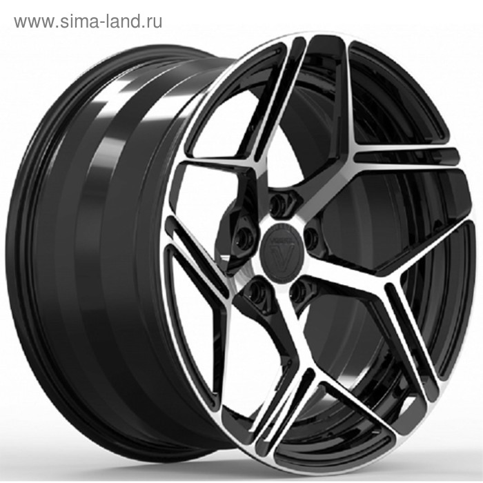 фото Диск кованый vissol f-954l 10.5x21 5x120 et33 d74.1 gloss_graphite