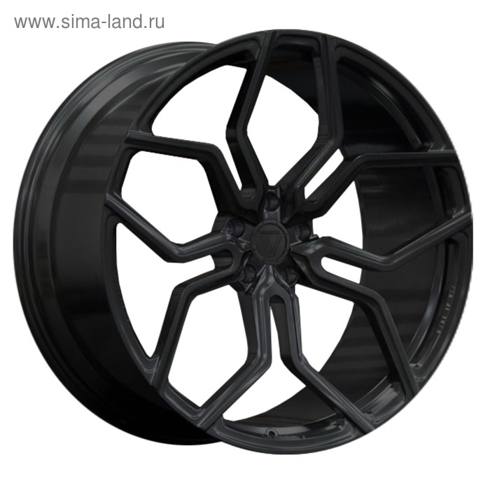 фото Диск кованый vissol f-937 9.5x21 5x120 et49 d72.6 satin_black