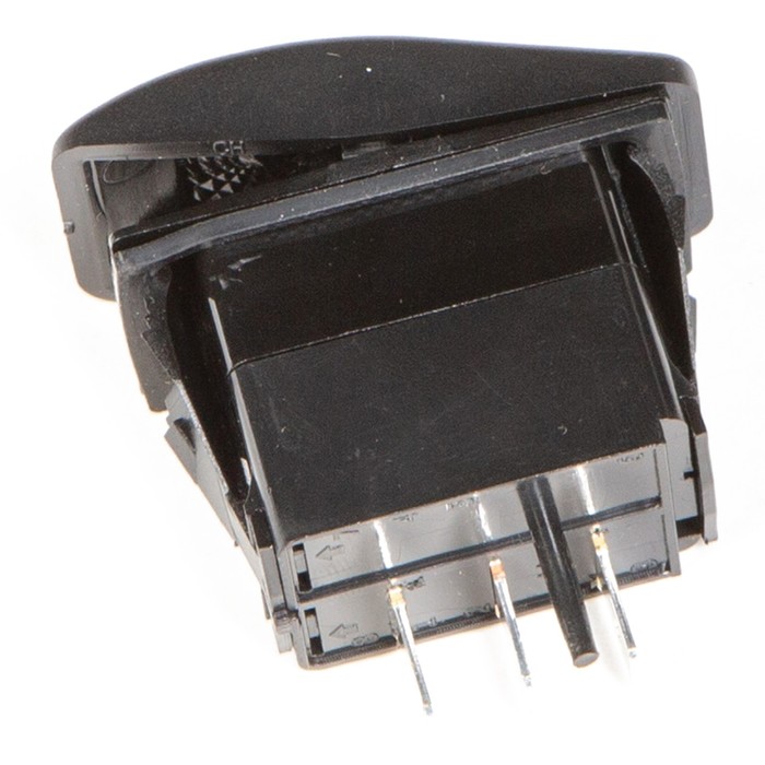 фото Переключатель skipper sw21uf18203p, пластик черный, -20аа, 12v