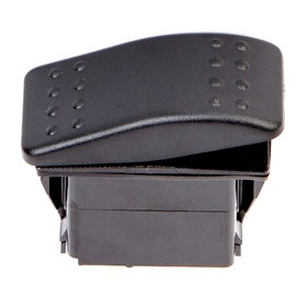 Переключатель Skipper SW21UF18204P, пластик черный, -20АА, 12V Ош