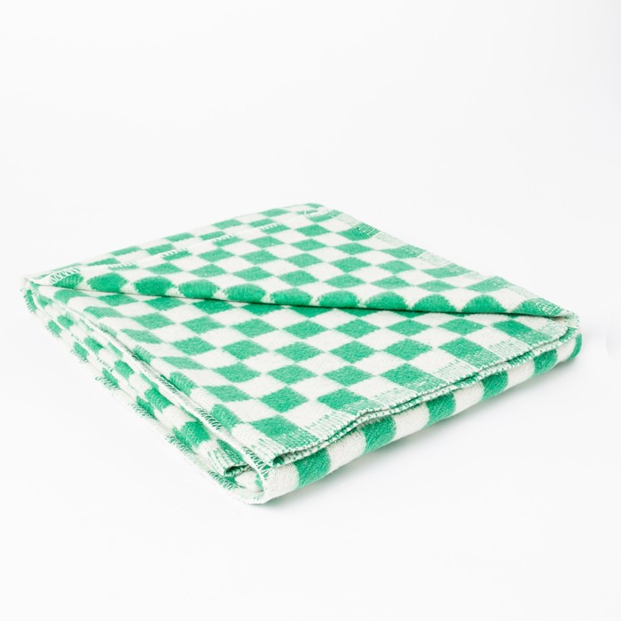Одеяло байковое размер 90х140 см, цвет микс для мал., хл80%, ПАН 20%, 420гр/м