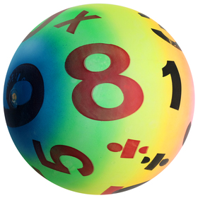 Мяч детский «Цифры», d=22 см, 70 г Ош
