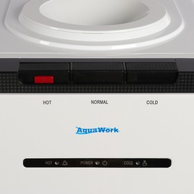 

Кулер для воды AquaWork AW YLR1-5-V908, нагрев и охлаждение, 420/75 Вт, белый