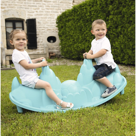 

Качели-балансир «Собачки», цвет голубой