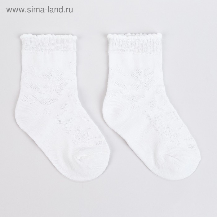 фото Носки детские, цвет белый, размер 14-16 (3-4 года) milano socks