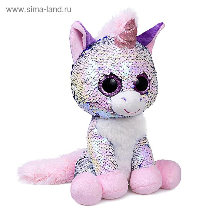Мягкая игрушка Единорог Жемчужина 23 см 600₽