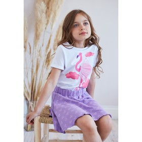 

Футболка KAFTAN "Ballerina" р.30 (98-104), белый