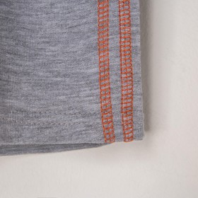Комплект: футболка и шорты KAFTAN 'Монстр' р.34 (122-128), оранжевый, серый Ош