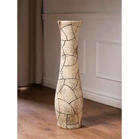 

Ваза керамическая "Мирра", напольная, цветы, роспись, 77 см, авторская работа