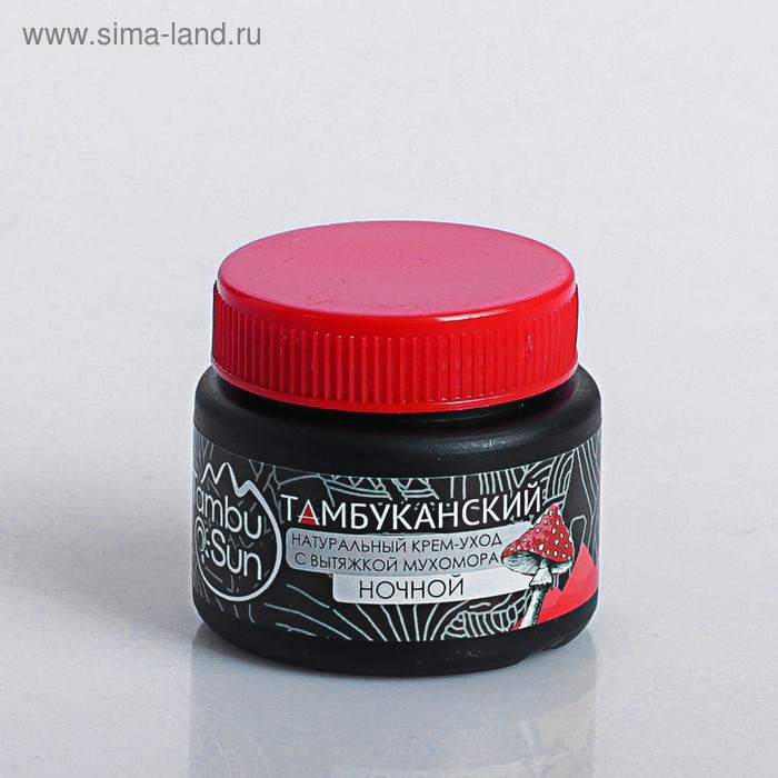 

Крем TambuSun «Ночной» с вытяжкой мухомора, 50 мл.