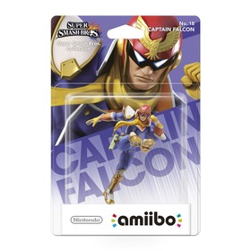 

Интерактивная фигурка Amiibo, Капитан Фэлкон (коллекция Super Smash Bros.)