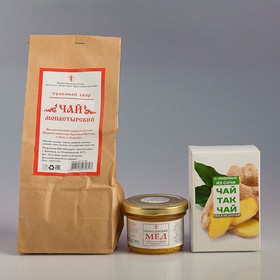 

Подарочный набор чая и мёда