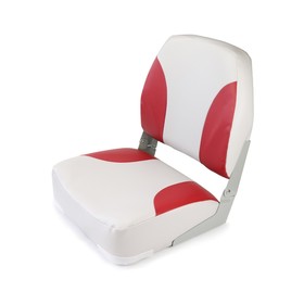 Кресло складное алюминиевое с мягкими накладками, красный/серый Ош