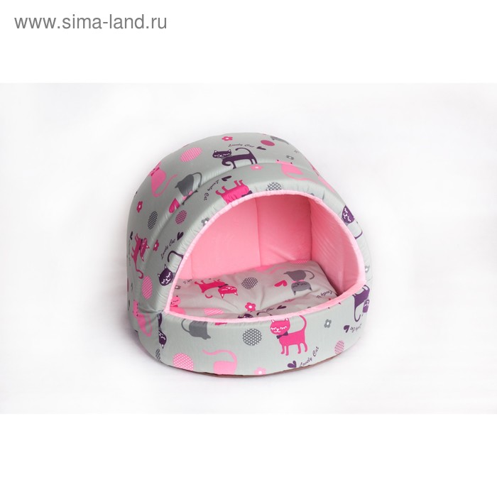 

Домик эстрада "Кити" №2, 42 х 37 х 37 см, серый
