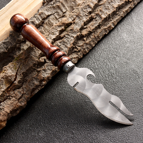Нож-вилка для шашлыка узбекский
