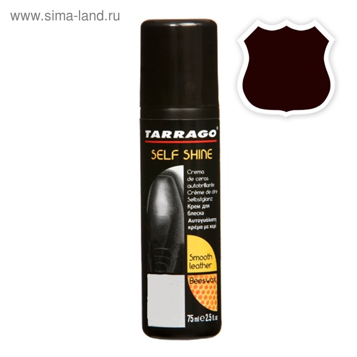 

Крем-блеск для обуви Tarrago Self Shine 006, цвет тёмно-коричневый, 75 мл
