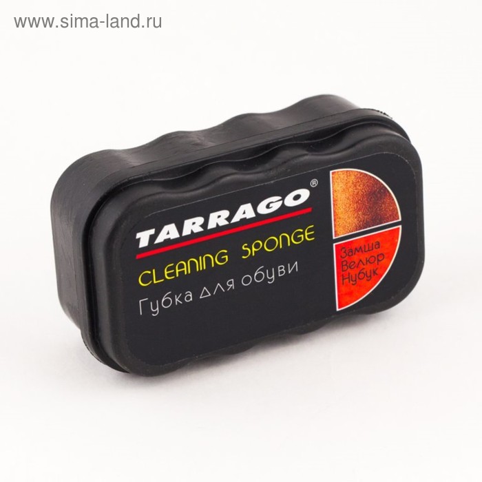 Губка для замши и нубука Tarrago пена очиститель для кожи замши нубука текстиля tarrago shampoo 200 мл